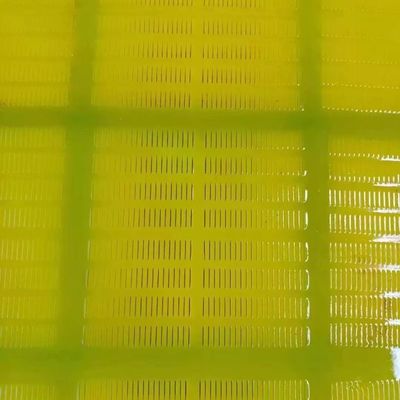 খনন কাজের জন্য 40 মিমি হলুদ পলিমার পর্দা, উচ্চ ঘর্ষণ প্রতিরোধক