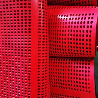 1.২৫ মি থাই রাবার স্ক্রিন ম্যাট খনি প্রক্রিয়াকরণের জন্য ৮ মিমি বেধ