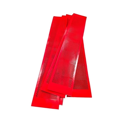 পলিউরেথেন ফ্লিপ-ফ্লপ স্ক্রিন জাল ৮মিমি অ্যাপারচার ভেজা আকরিক প্রক্রিয়াকরণের জন্য