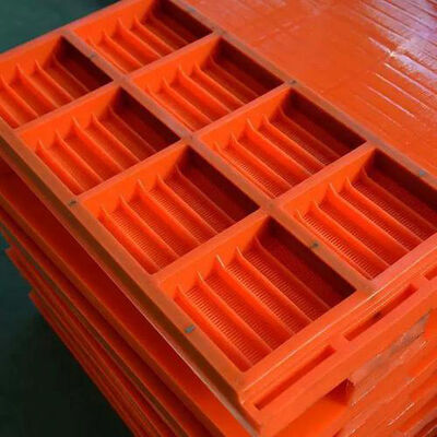Open-Cast WS 85 Polyurethane Screen Panels 305x610mm 0.5mm Seam Wear-Resistant for Iron Ore Scalping